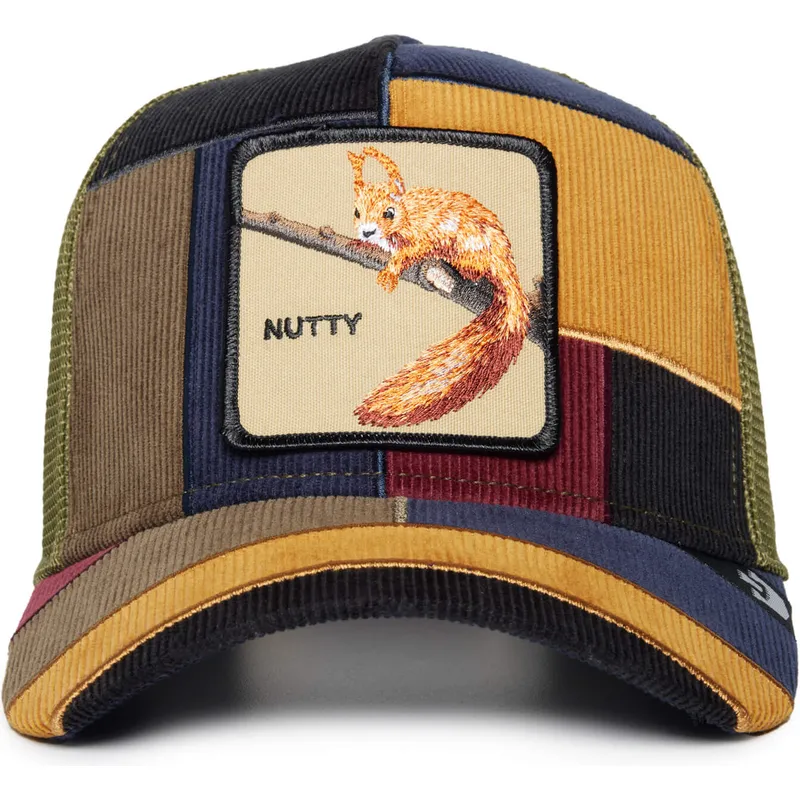 siltovka-zaoblena-viacfarebna-snapback-nutty-shells-n-all-the-farm-patchwork-the-farm-goorin-bros