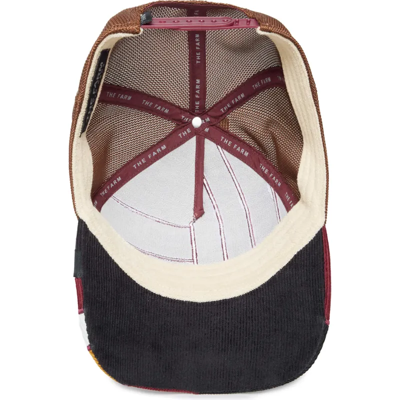 siltovka-zaoblena-viacfarebna-snapback-cute-dorbz-the-farm-patchwork-the-farm-goorin-bros