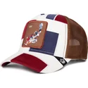 siltovka-zaoblena-viacfarebna-snapback-coy-carpy-diem-the-farm-patchwork-the-farm-goorin-bros