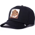 siltovka-zaoblena-cierna-snapback-king-100-the-farm-all-over-canvas-the-farm-goorin-bros