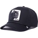 siltovka-zaoblena-cierna-snapback-panther-100-the-farm-all-over-canvas-the-farm-goorin-bros