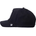 siltovka-zaoblena-cierna-snapback-panther-100-the-farm-all-over-canvas-the-farm-goorin-bros