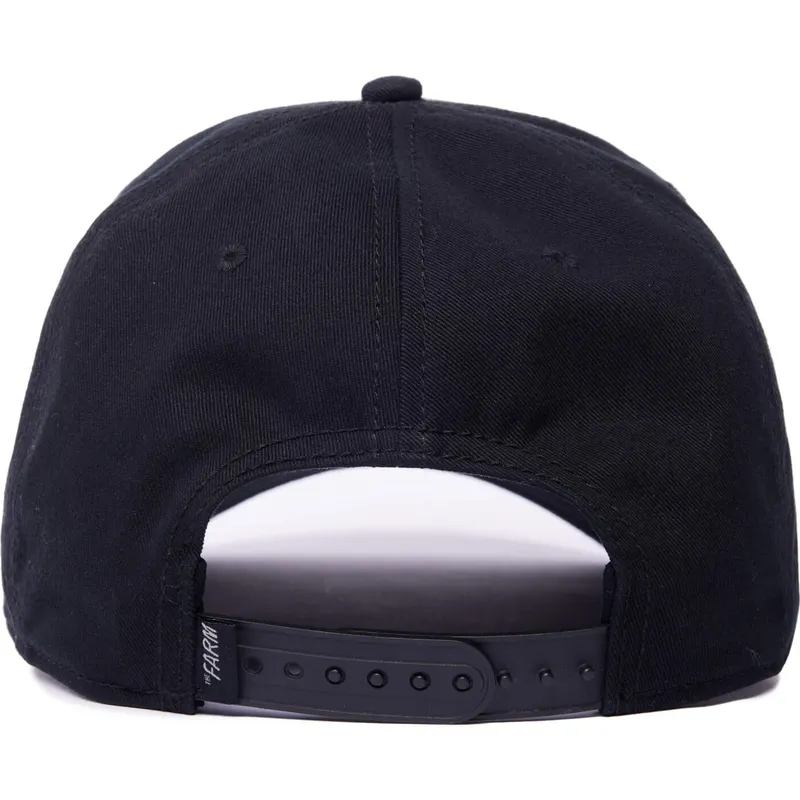 siltovka-zaoblena-cierna-snapback-panther-100-the-farm-all-over-canvas-the-farm-goorin-bros