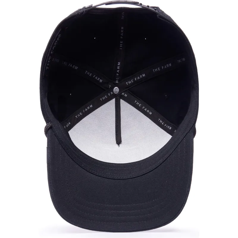 siltovka-zaoblena-cierna-snapback-panther-100-the-farm-all-over-canvas-the-farm-goorin-bros