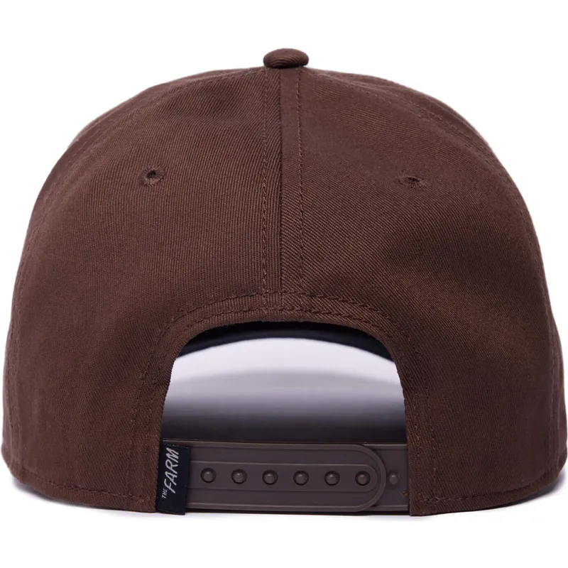 siltovka-zaoblena-hneda-snapback-prick-porcupine-100-the-farm-all-over-canvas-the-farm-goorin-bros