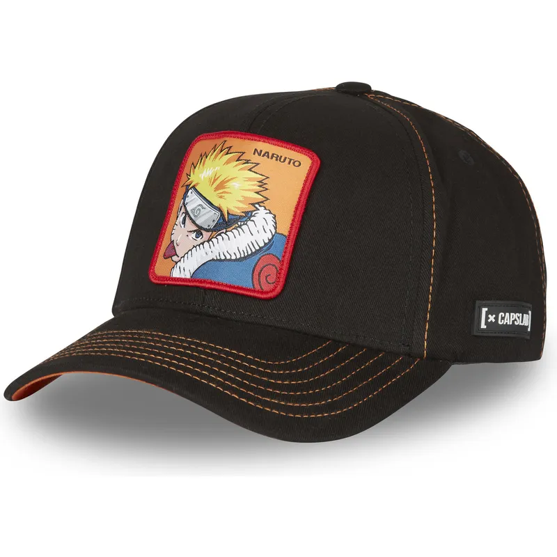 siltovka-zaoblena-cierna-snapback-fox1-naruto-uzumaki-naruto-capslab