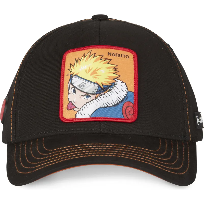 siltovka-zaoblena-cierna-snapback-fox1-naruto-uzumaki-naruto-capslab