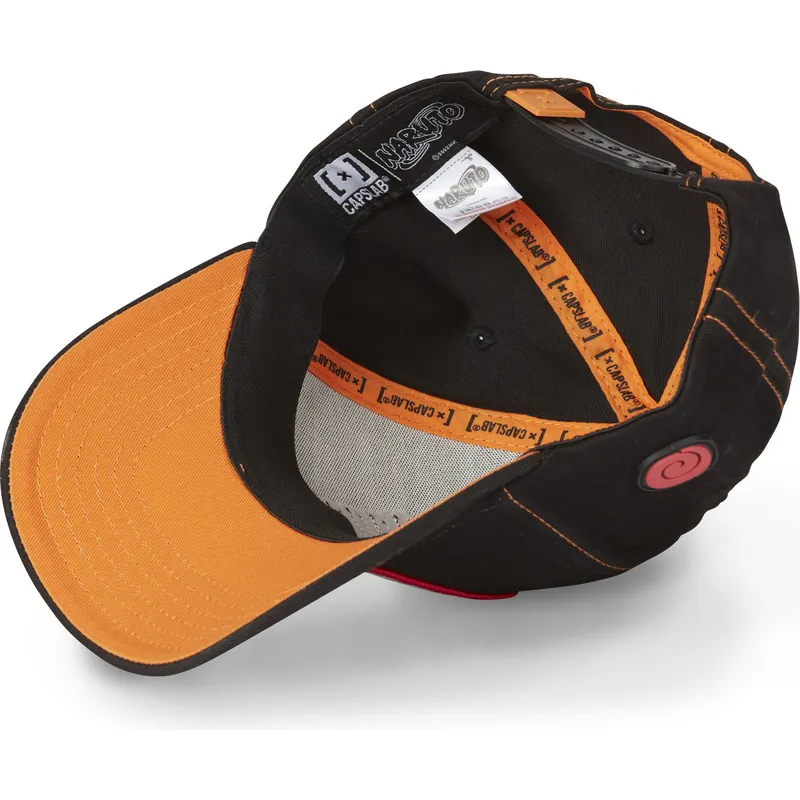 siltovka-zaoblena-cierna-snapback-fox1-naruto-uzumaki-naruto-capslab