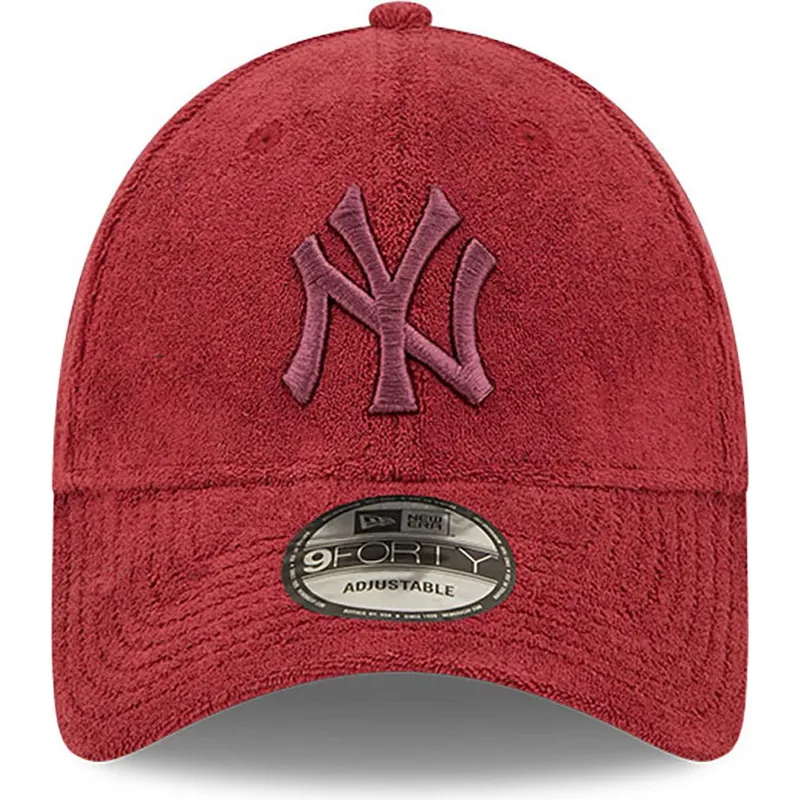 siltovka-zaoblena-cervena-nastavitelny-9forty-towelling-new-york-yankees-mlb-new-era