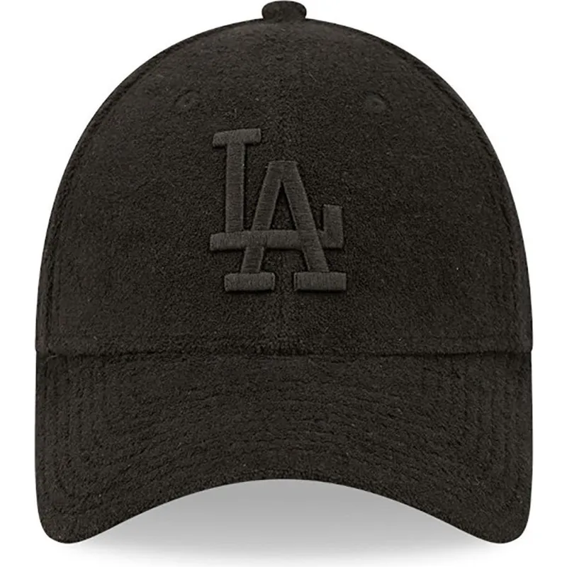 siltovka-zaoblena-cierna-nastavitelny-9forty-towelling-los-angeles-dodgers-mlb-new-era