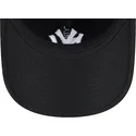 schwarze-verstellbare-9twenty-herringbone-curved-cap-der-new-york-yankees-mlb-von-new-era