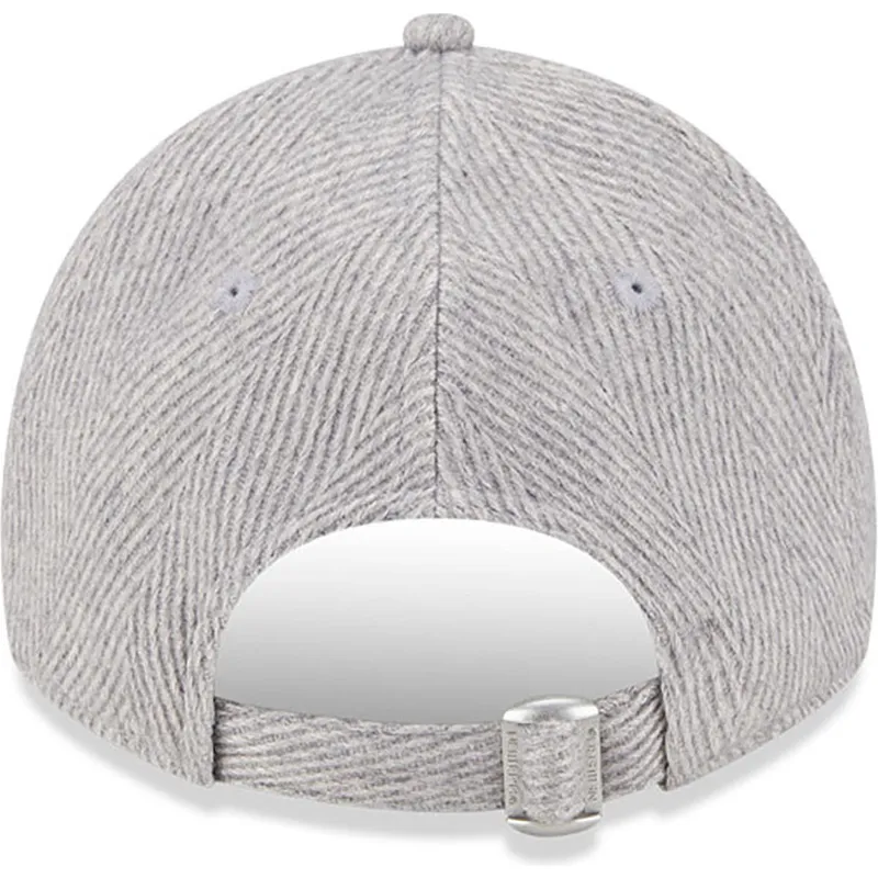 siltovka-zaoblena-siva-nastavitelny-9twenty-herringbone-new-york-yankees-mlb-new-era