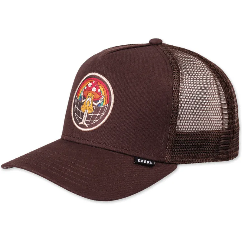 siltovka-zaoblena-hneda-snapback-peace-harmony-hft-djinns