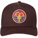 siltovka-zaoblena-hneda-snapback-peace-harmony-hft-djinns