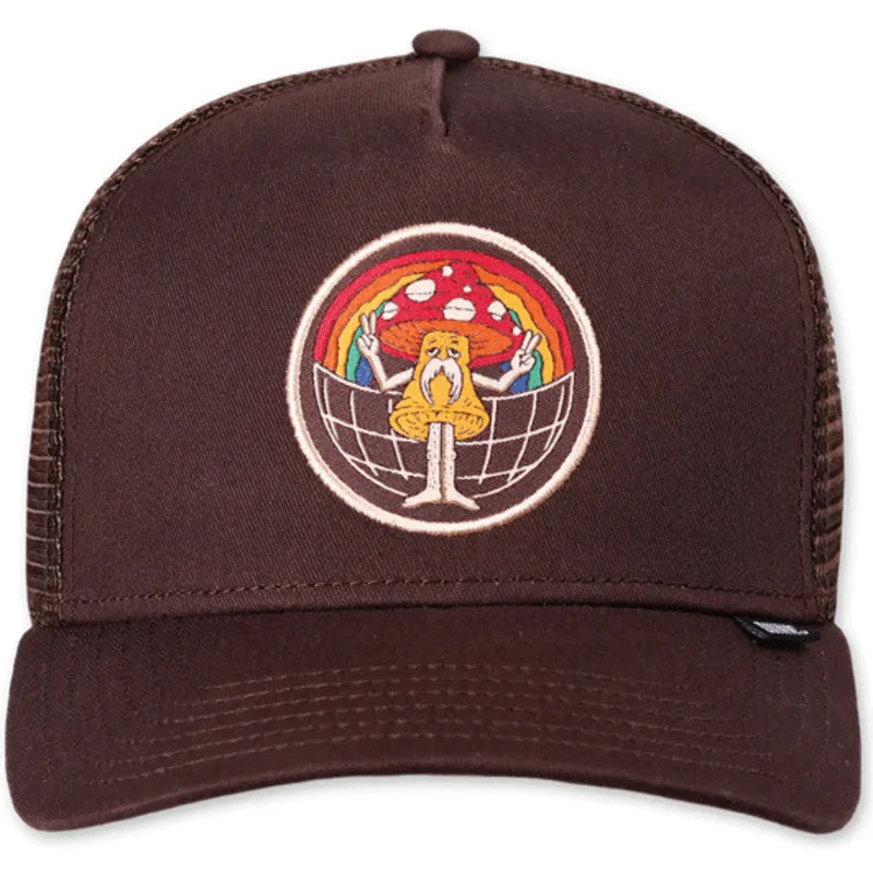 siltovka-zaoblena-hneda-snapback-peace-harmony-hft-djinns