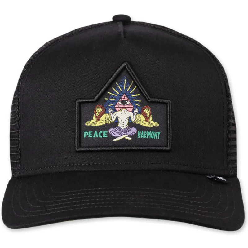 siltovka-zaoblena-cierna-snapback-peace-harmony-hft-djinns
