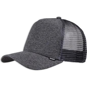 Šiltovky zaoblená kamionista sivá snapback Djinns