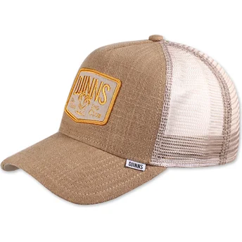 Šiltovka zaoblená hnedá snapback Hippy Canvas HFT Djinns