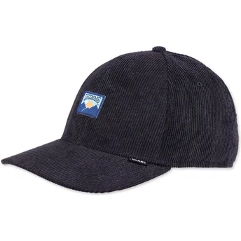 Šiltovky zaoblená čierna snapback Cord Mountains TrueFit Djinns