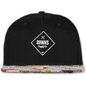 siltovka-rovna-cierna-snapback-rubber-aztek-djinns