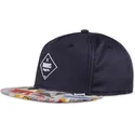 siltovka-rovna-tmavomodra-snapback-rubber-aztek-djinns