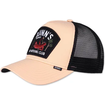 Gorra Trucker Beige und Schwarz Do Nothing Club HFT DNC Sloth von Djinns