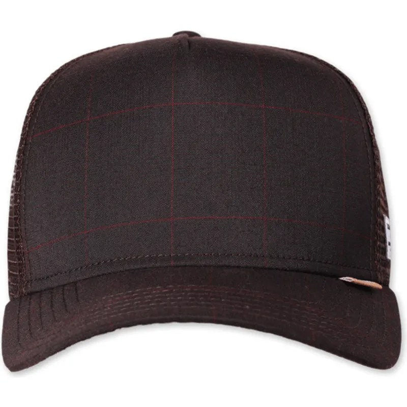 siltovky-zaoblena-hneda-snapback-hft-glencheck-djinns
