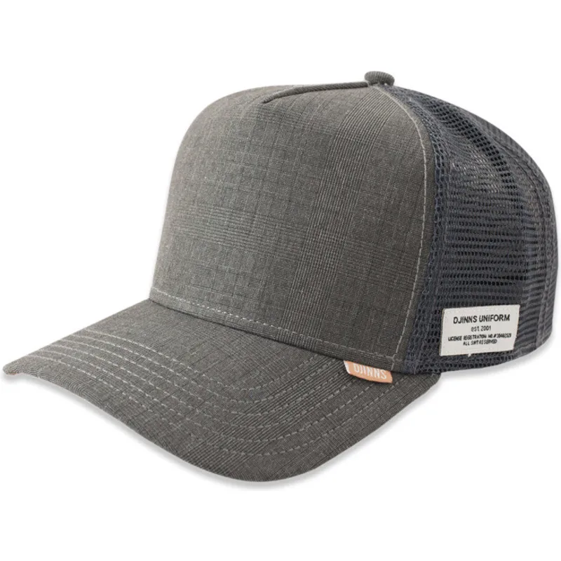 siltovka-zaoblena-siva-snapback-hft-glencheck-djinns