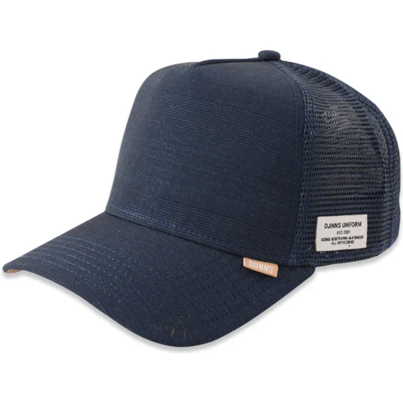 marineblaue-hft-glencheck-trucker-cap-von-djinns