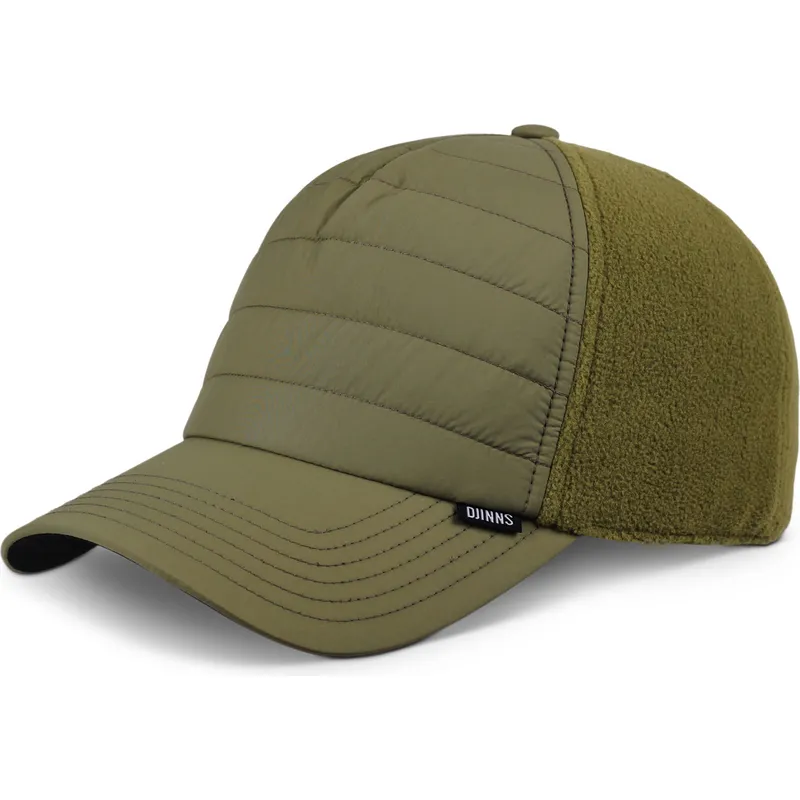 siltovka-zaoblena-zelena-snapback-hft-puffy-nylon-djinns