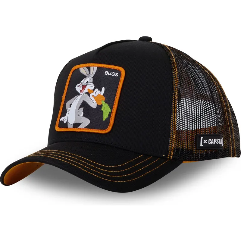 siltovka-zaoblena-cierna-snapback-loo7-bu1-bugs-bunny-looney-tunes-capslab