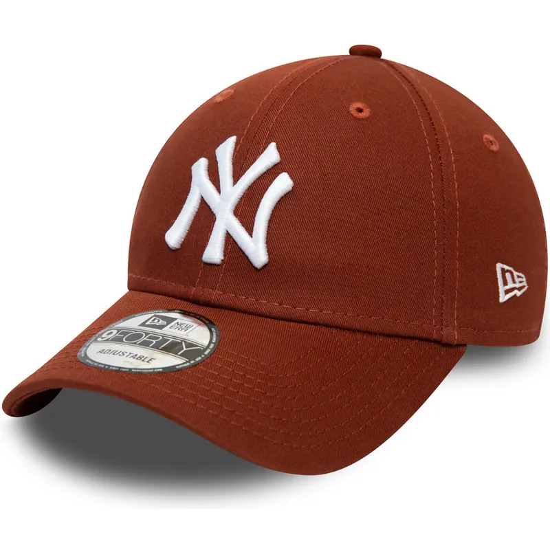 siltovka-zaoblena-hneda-nastavitelny-9forty-league-essential-new-york-yankees-mlb-new-era