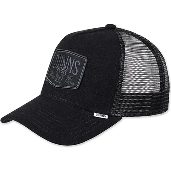 Cap zaoblená black snapback Djinns
