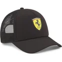 siltovka-zaoblena-cierna-snapback-race-ferrari-formula-1-puma