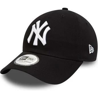 Cap zaoblená black adjustable strap 9TWENTY League Essential New York Yankees MLB New Era