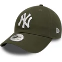 siltovka-zaoblena-zelena-nastavitelny-9twenty-league-essential-new-york-yankees-mlb-new-era