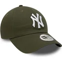 siltovka-zaoblena-zelena-nastavitelny-9twenty-league-essential-new-york-yankees-mlb-new-era