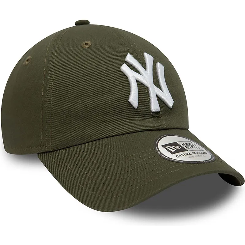 siltovka-zaoblena-zelena-nastavitelny-9twenty-league-essential-new-york-yankees-mlb-new-era