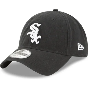 Šiltovka zaoblená čierna nastaviteľný 9TWENTY Core Classic Chicago White Sox MLB New Era