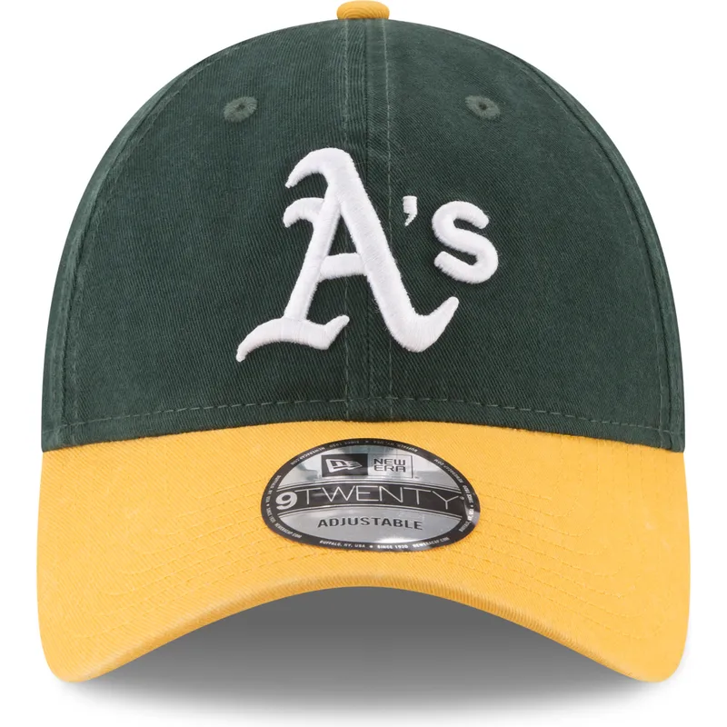 siltovky-zaoblena-zelena-nastavitelny-pasik-9twenty-core-classic-oakland-athletics-mlb-new-era