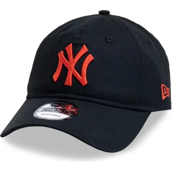 Cap zaoblená black adjustable strap 9TWENTY League Essential New York Yankees MLB New Era