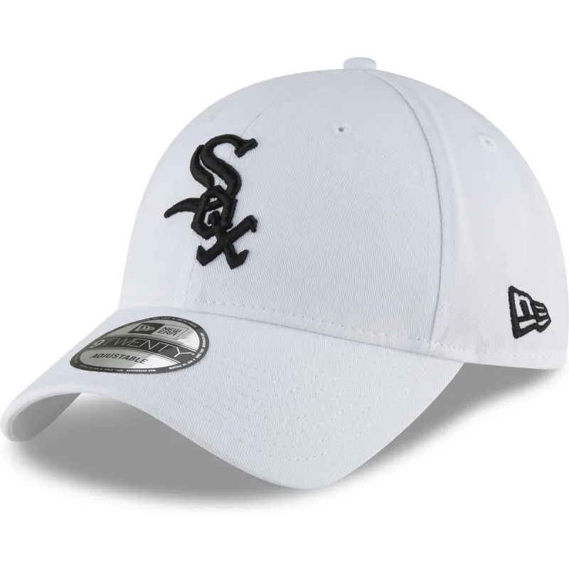 siltovka-zaoblena-biely-nastavitelny-9twenty-core-classic-chicago-white-sox-mlb-new-era