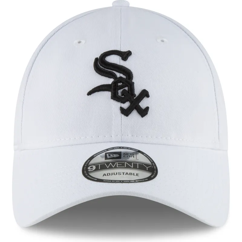 siltovka-zaoblena-biely-nastavitelny-9twenty-core-classic-chicago-white-sox-mlb-new-era