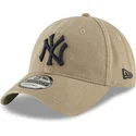 cap-zaoblena-brown-adjustable-strap-claro-9twenty-core-classic-new-york-yankees-mlb-new-era