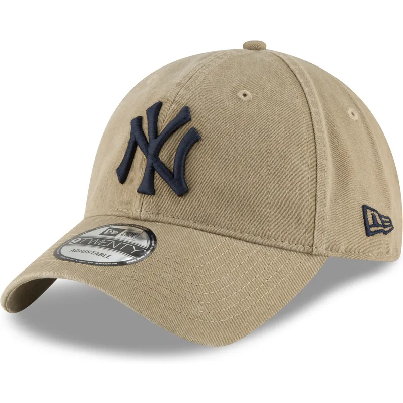 siltovka-zaoblena-hneda-nastavitelny-9twenty-core-classic-new-york-yankees-mlb-new-era