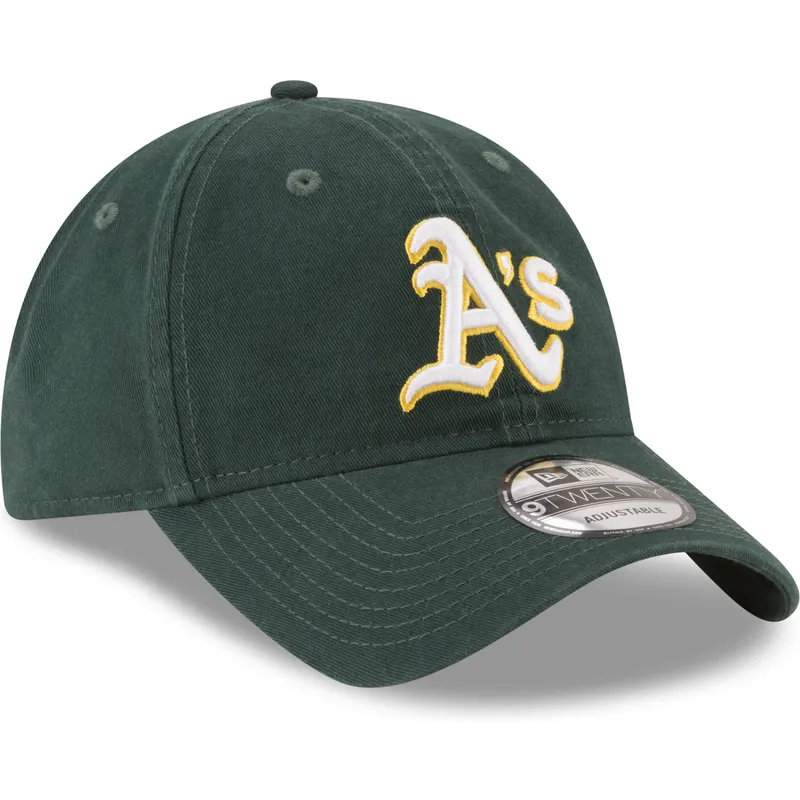 siltovky-zaoblena-zelena-nastavitelny-pasik-9twenty-core-classic-oakland-athletics-mlb-new-era