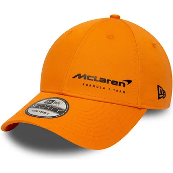 Cap zaoblená orange snapback 9FORTY Flawless McLaren Racing Formula 1 New Era