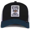 gorra-trucker-schwarz-weiss-und-blau-being-cheered-hft-von-djinns