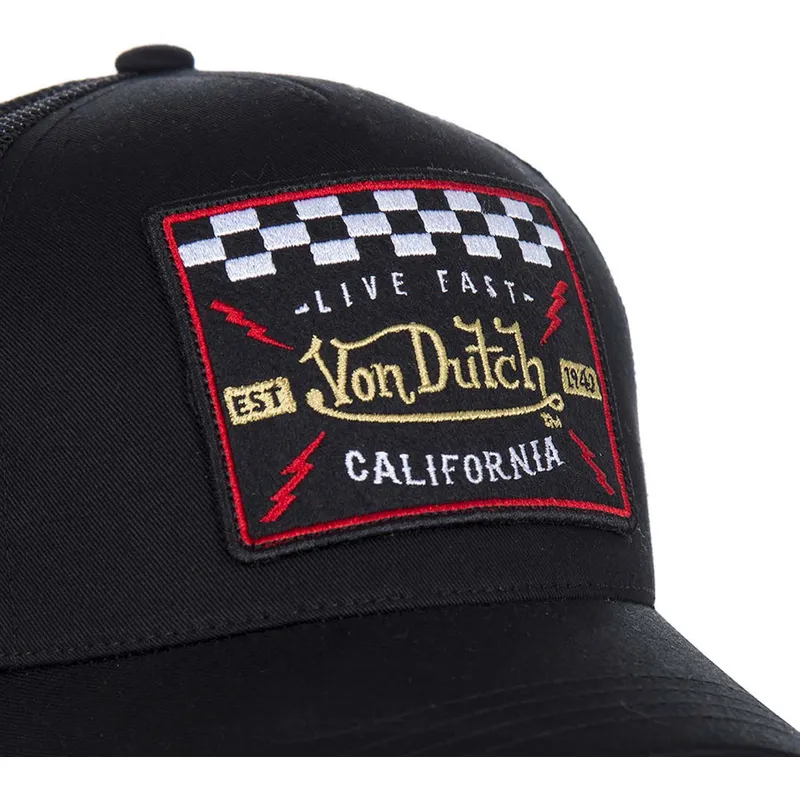 siltovka-zaoblena-cierna-snapback-pre-deti-blacky4-von-dutch
