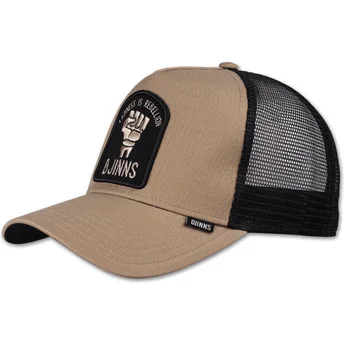 Šiltovka zaoblená béžová snapback Rebellion HFT Djinns